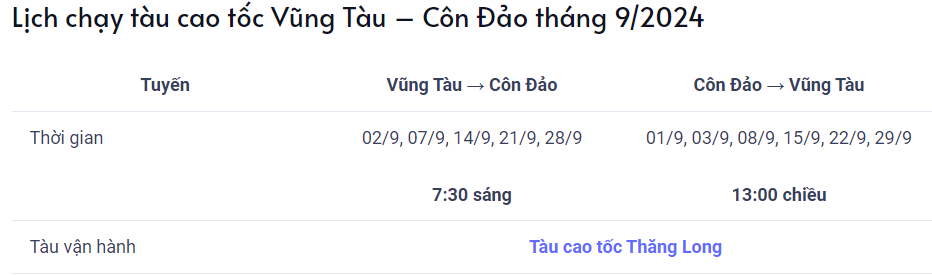 lịch tàu thăng long t9