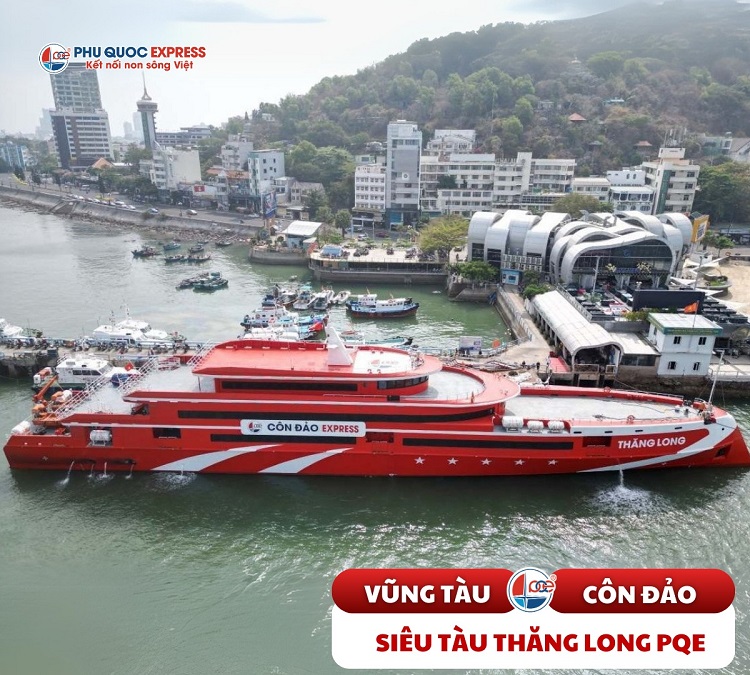 đặt vé tàu Cần Thơ - Côn Đảo