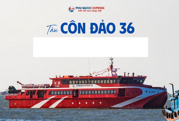 Vé tàu Côn Đảo Express 36 Duyên Hải xã Dân Thành đi Côn Đảo